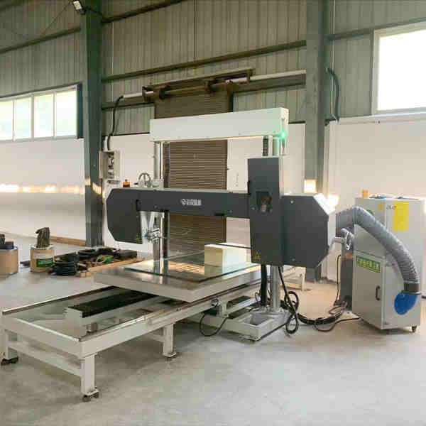 Horizontal High Precision Foam Cutting Machine (With Vacuum)